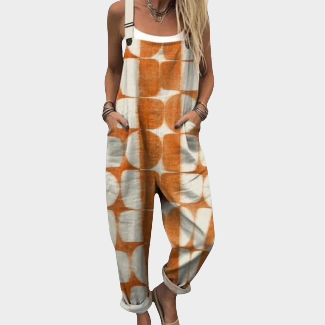 Christina | Comfortable Printed Overalls