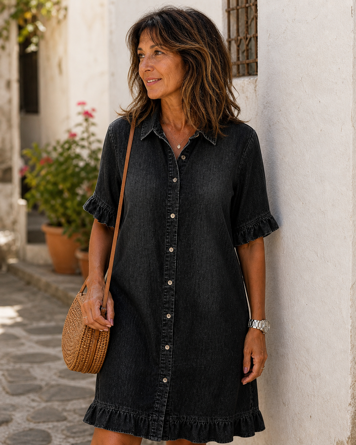 Lilian | Everyday Denim Midi Dress