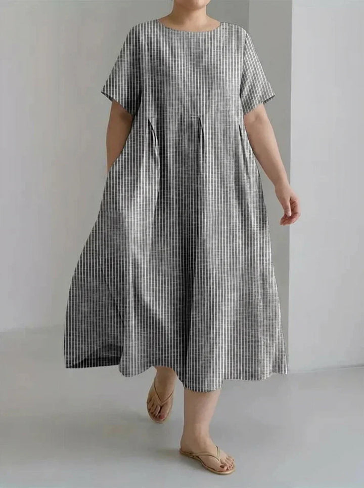 Evelyn | Retro Stripe Dress