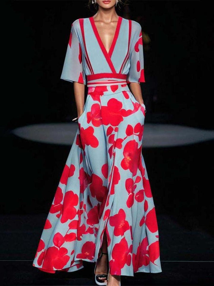Riley | Stylish Maxi Dress in Coastal Style