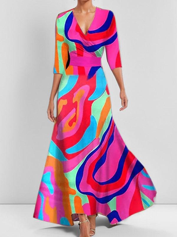 Riley | Stylish Maxi Dress in Coastal Style