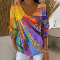 Amari | Sunburst Knit Shirt