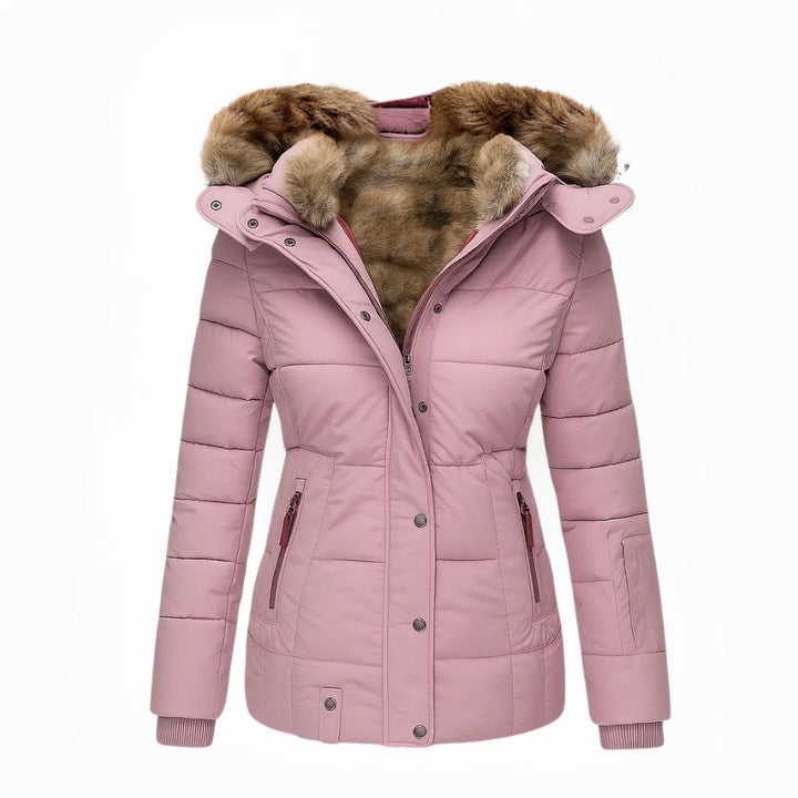 Evelyn | Faux Fur-Lined Winter Coat