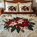3-Piece Quilted Bedding Set - The Magic of the Christmas Star