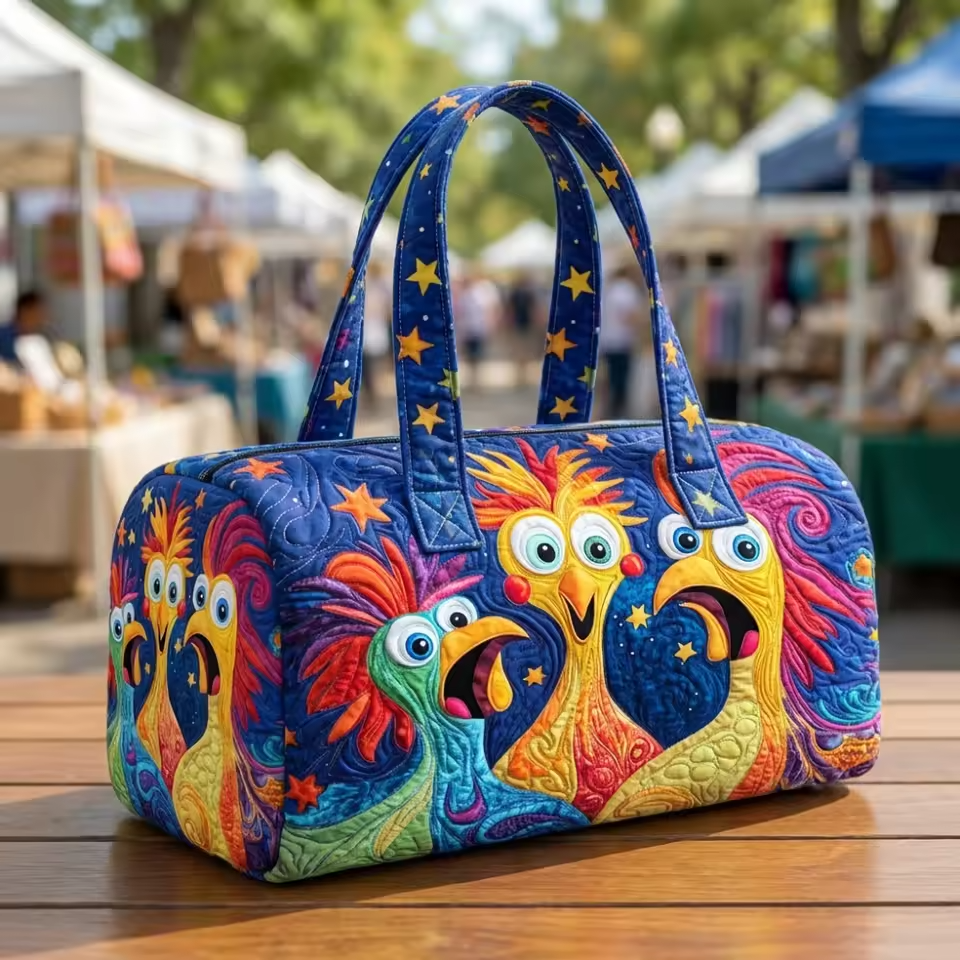 Adrienne | Handmade Soft Traveler Bag