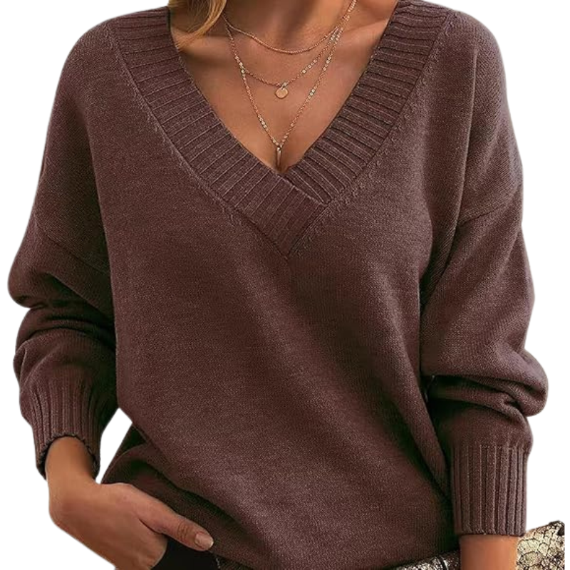 Lillian | Lightweight V-Neck Jumper
