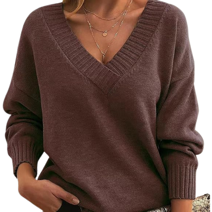 Lillian | Lightweight V-Neck Jumper