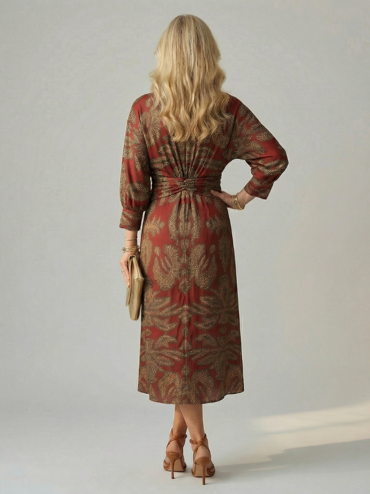Evelyn | Midi Wrap Dress