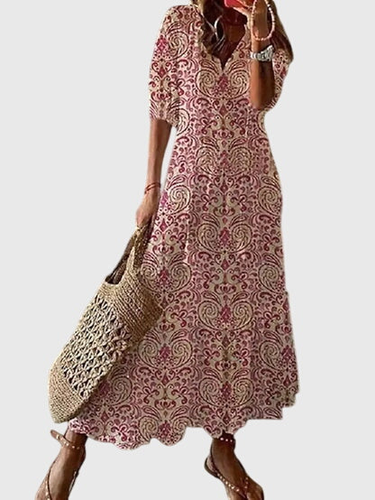 Carmel | Boho Maxi Summer Dress