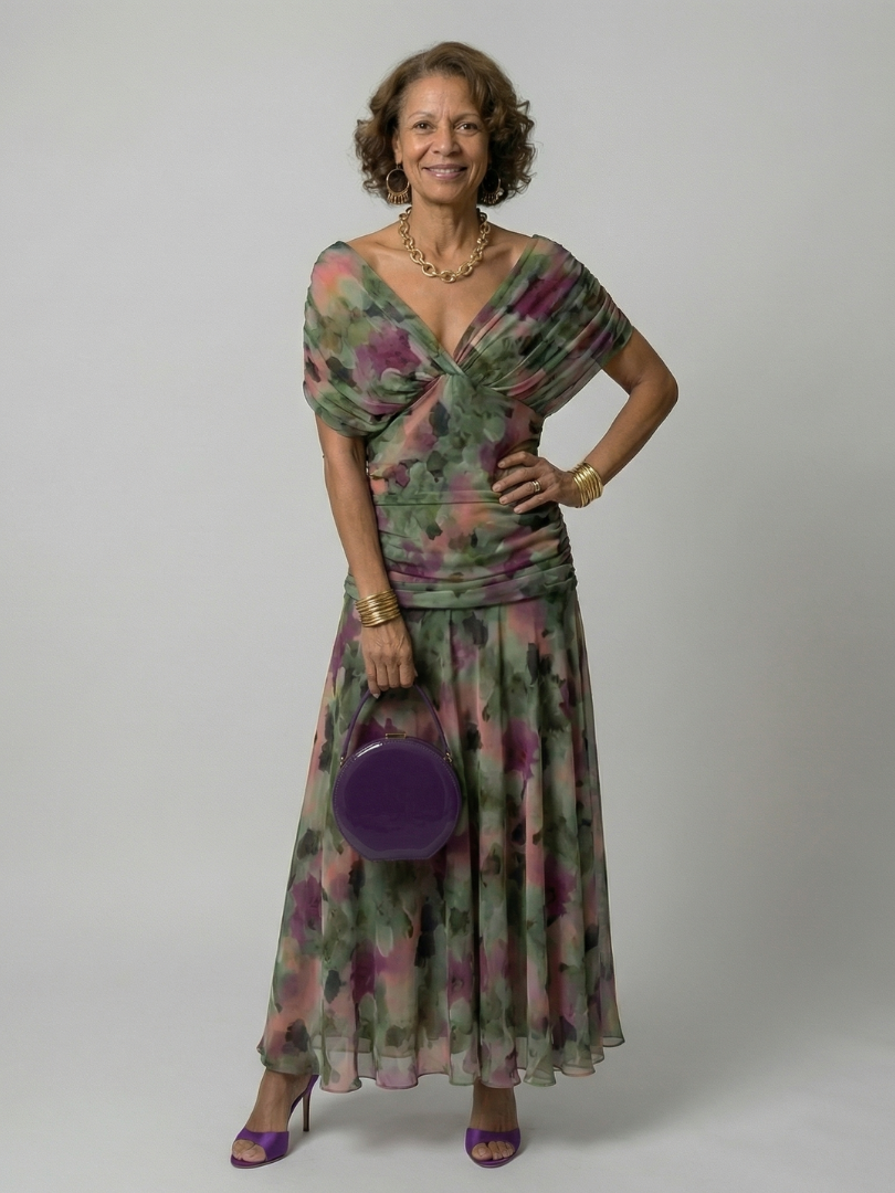 Amelia | Midi Dress Off-Shoulder