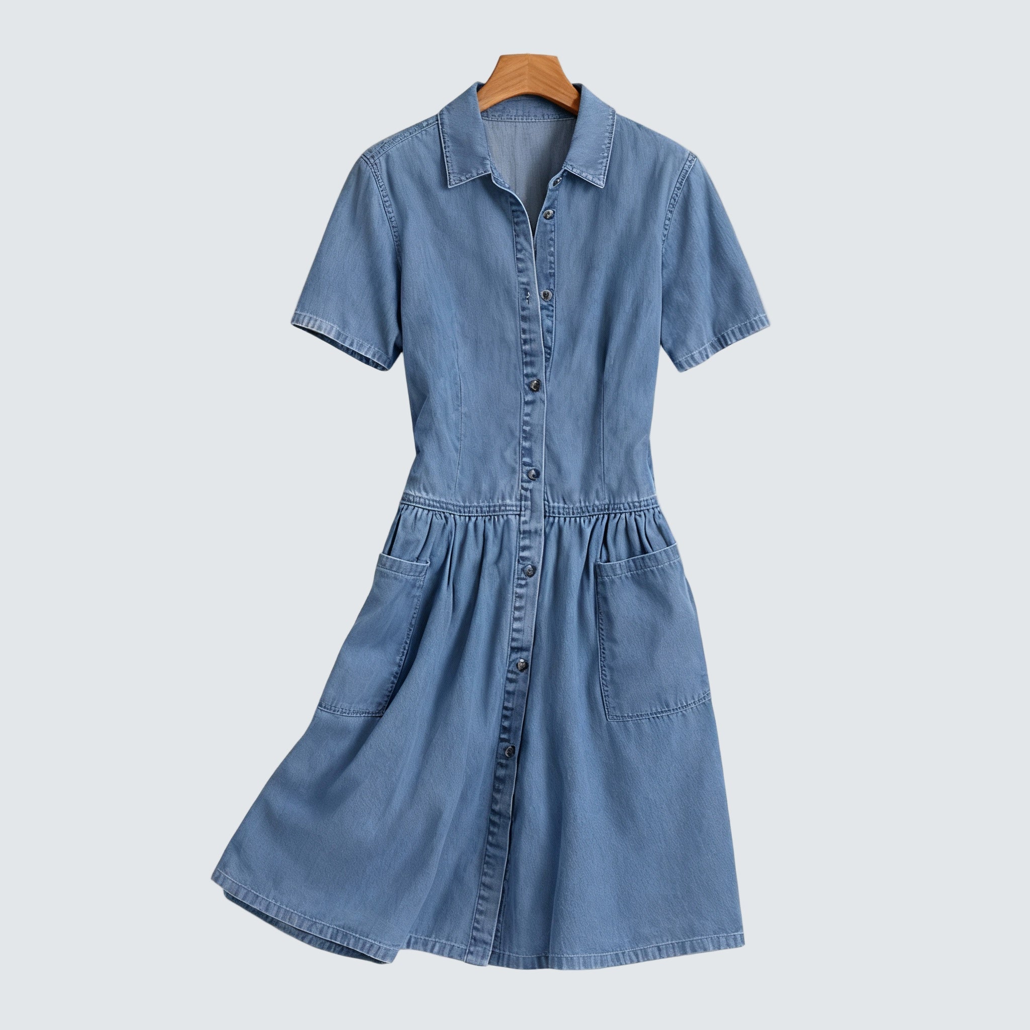 Aada | Everyday Denim Midi Dress