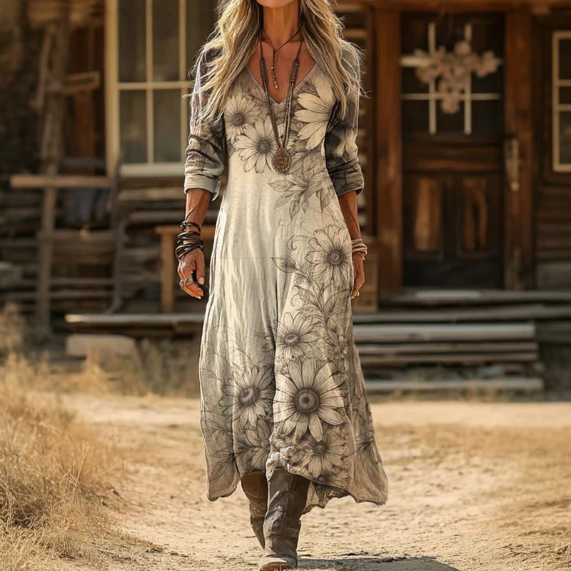 Eva | Vintage Casual Dress