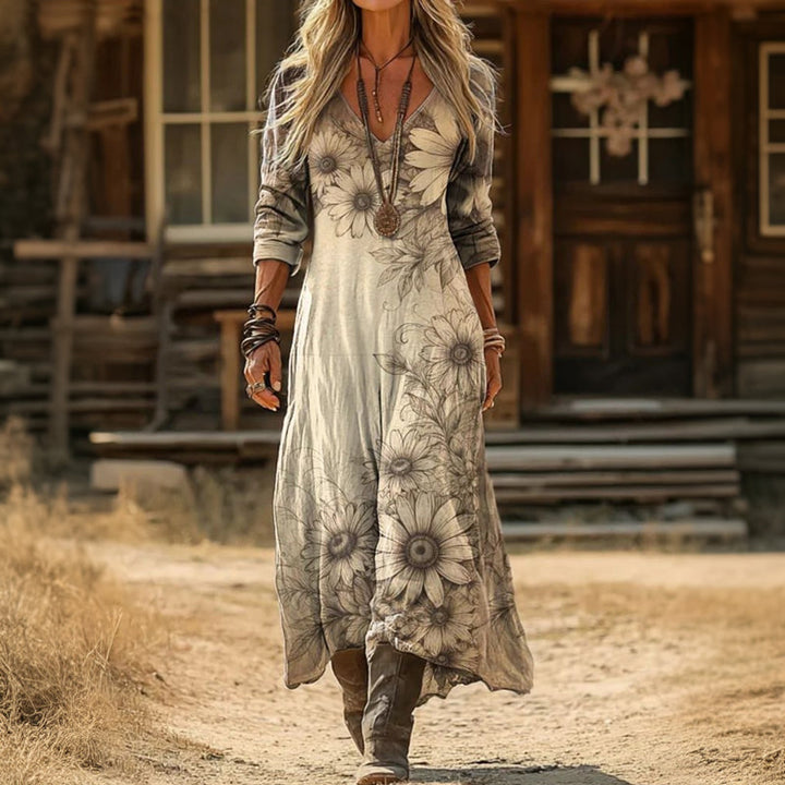 Eva | Vintage Casual Dress