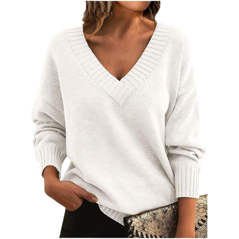 Lillian | Lightweight V-Neck Jumper