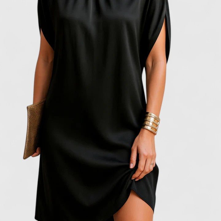 Eloisa | Elegant Black Mini Dress