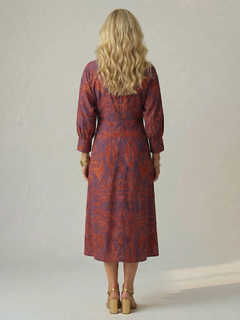 Evelyn | Midi Wrap Dress