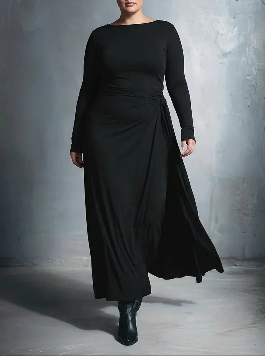 Naiara ❘ Maxi dress with side knot