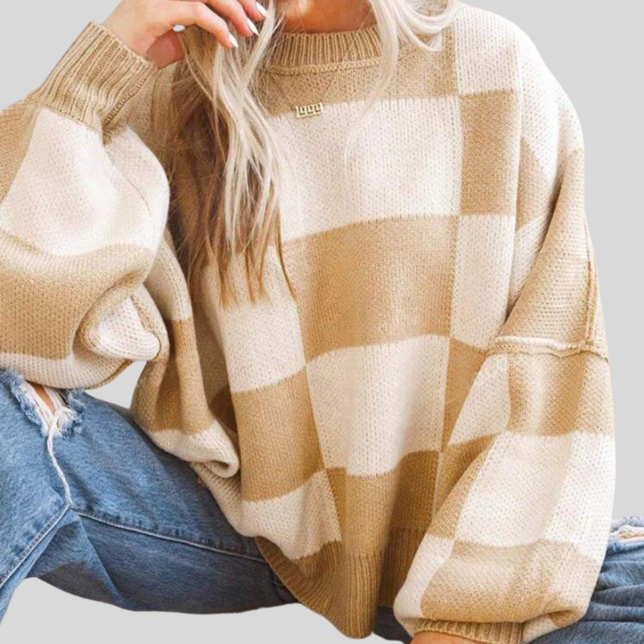 Reverie | Casual Plaid Jumper