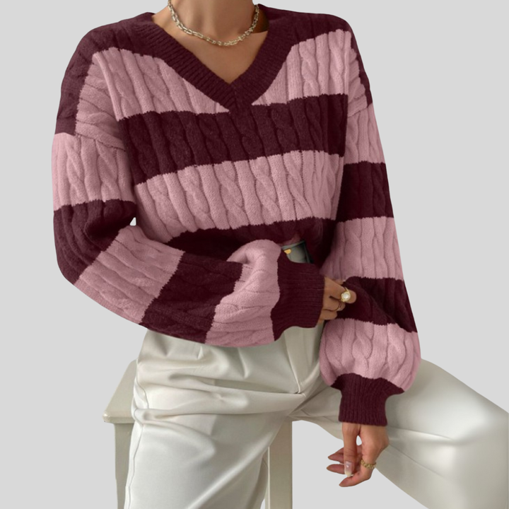 Morta | Comfy V-Neck Jumper