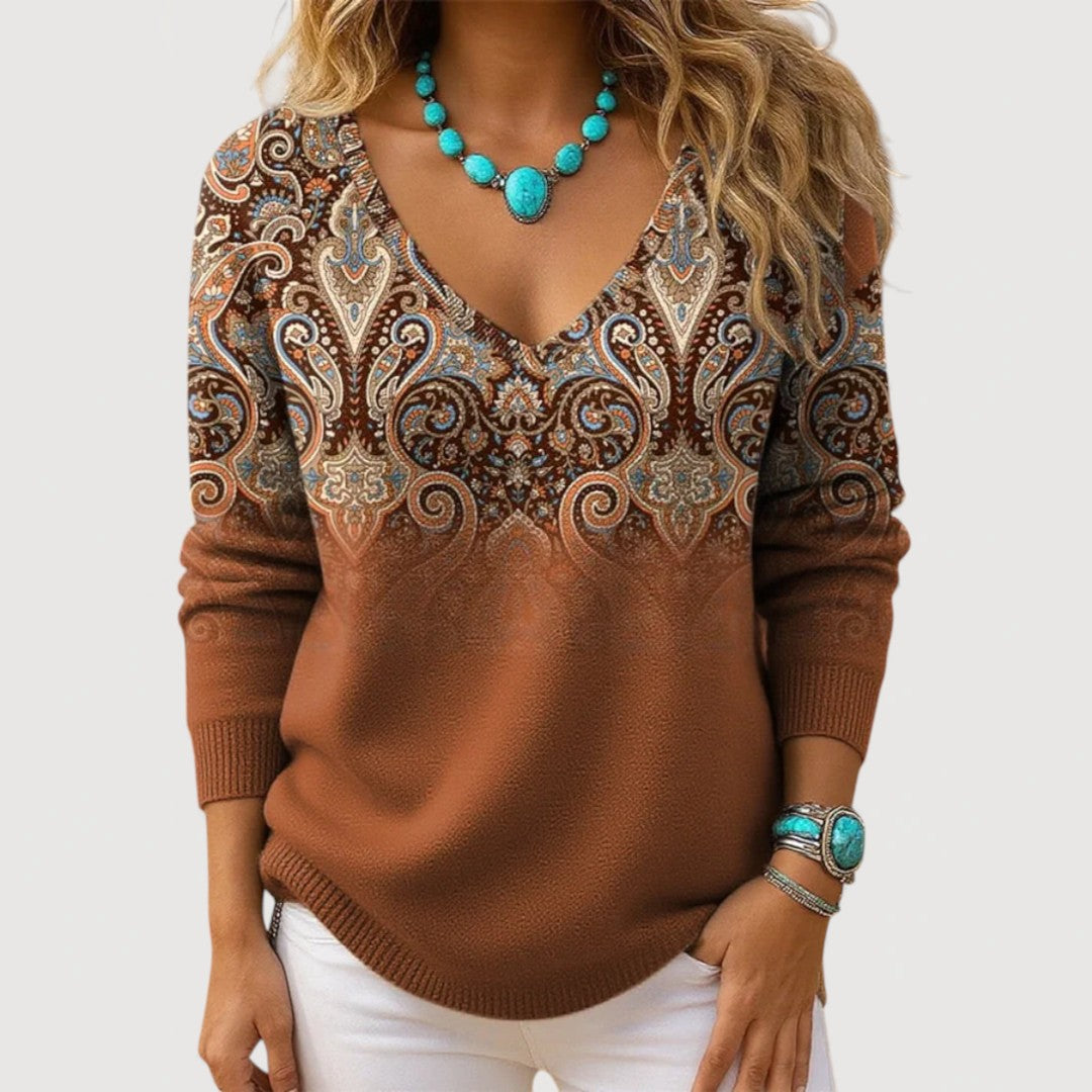 Althea | V-Neck Top