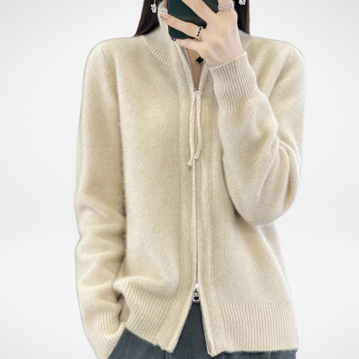 Katrina | Minimalist Zip Jumper