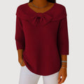 Alysen | Bow Knit Top