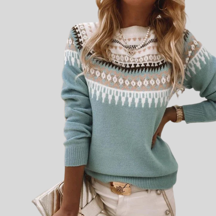 Avery | Fair Isle Knit Jumper