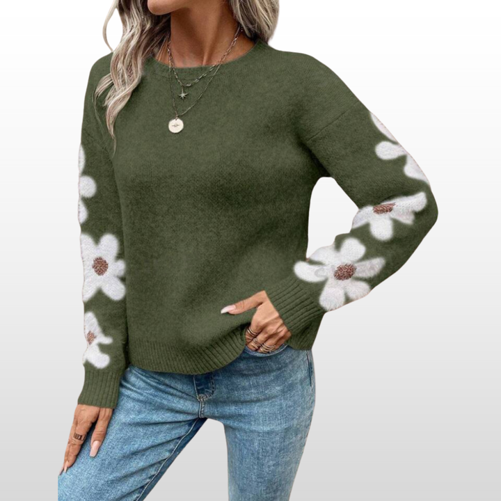 Zoey | Floral Pattern Jumper