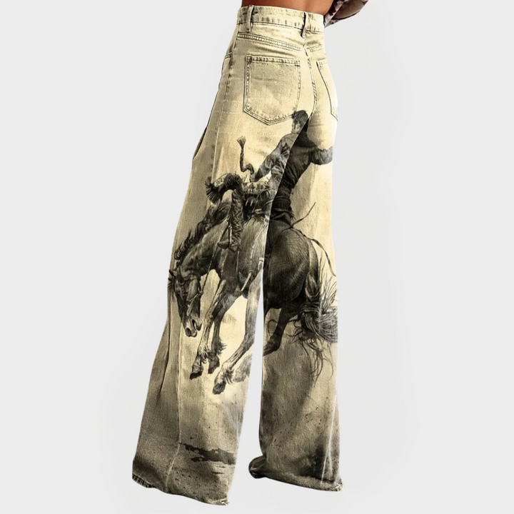 Mia | Comfortable Jeans with Wide Legs and Relaxed Fit