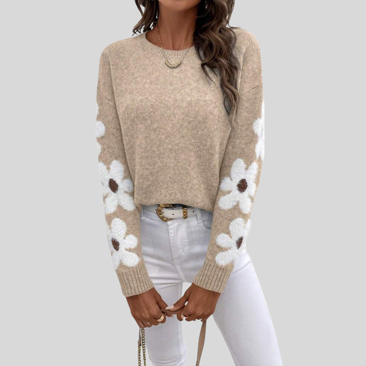 Zoey | Floral Pattern Jumper