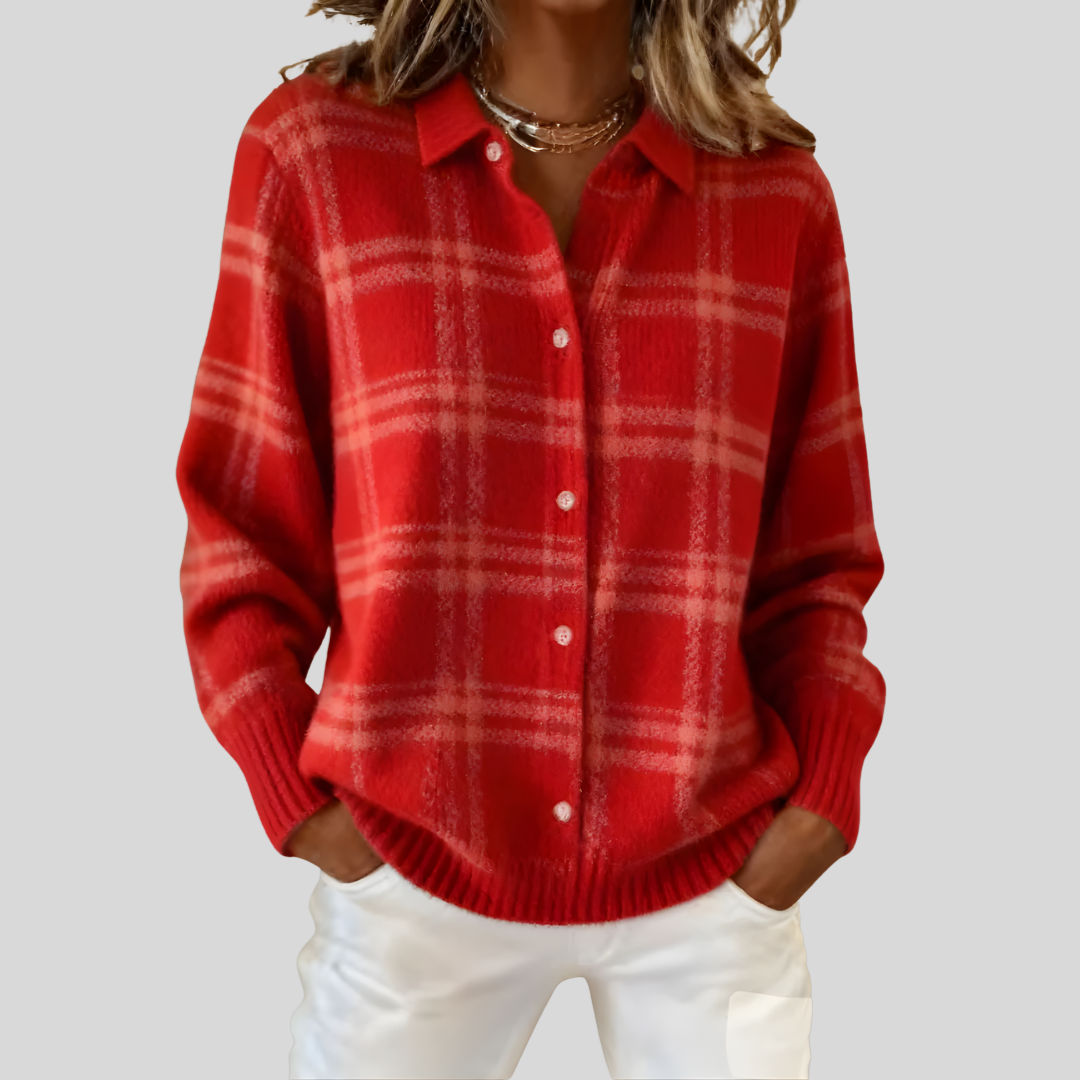 Ramona | Heritage Plaid Cardigan