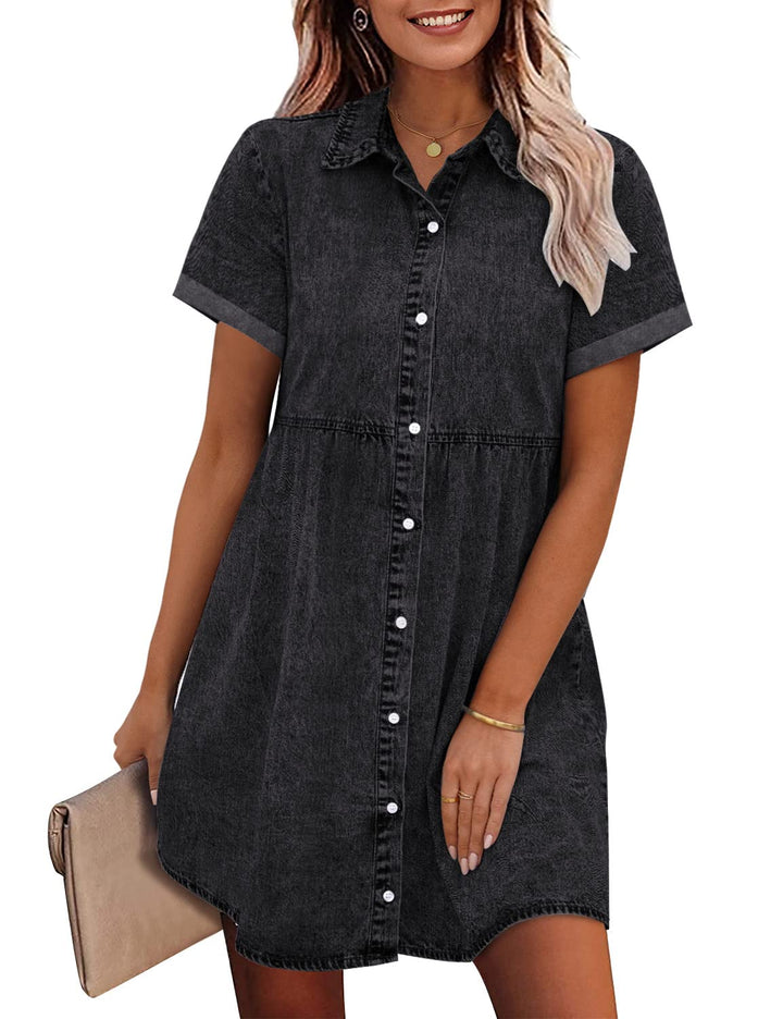 Jane | Everyday Denim Midi Dress