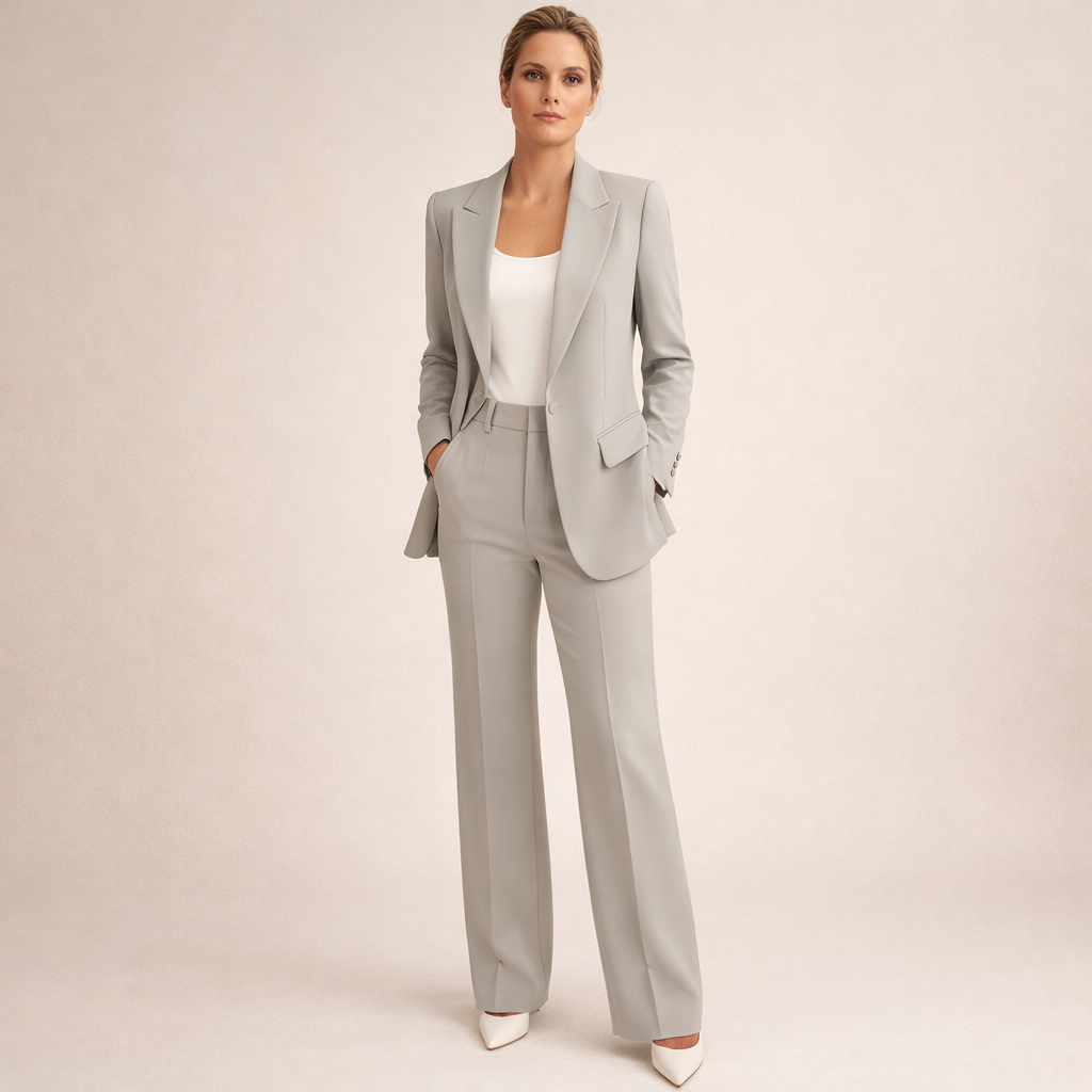 Vanessa | Elegant Suit Set with Flared Pants