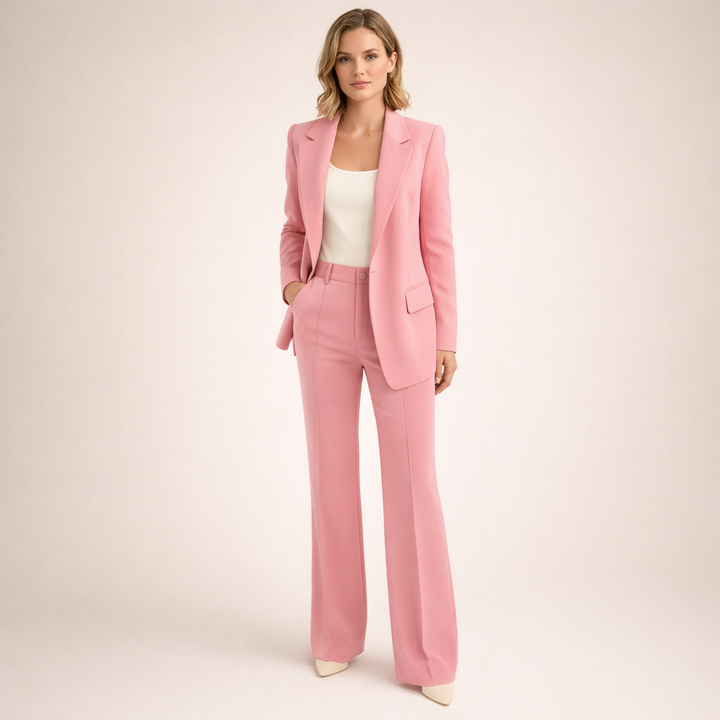 Vanessa | Elegant Suit Set with Flared Pants