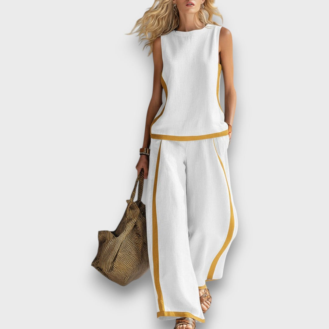Aurene | Two piece Linen Set