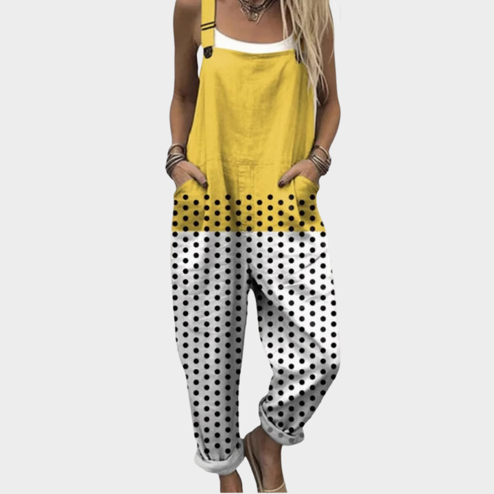Christine | Comfortable Printed Overalls