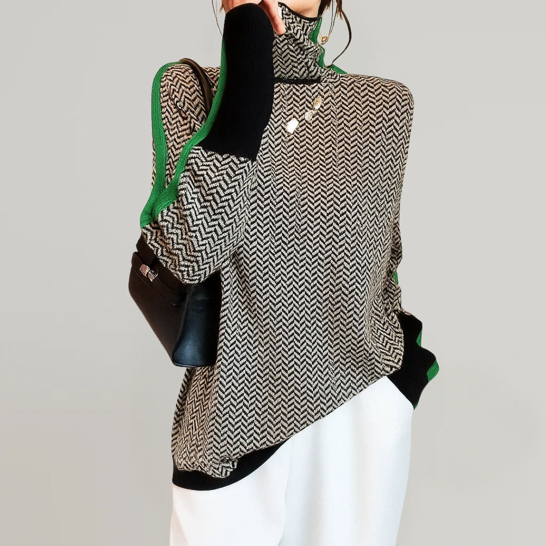 Jessica | High Neck Sweater
