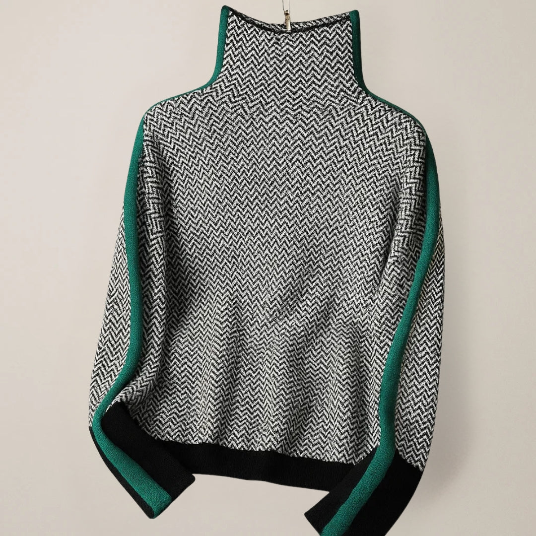 Jessica | High Neck Sweater