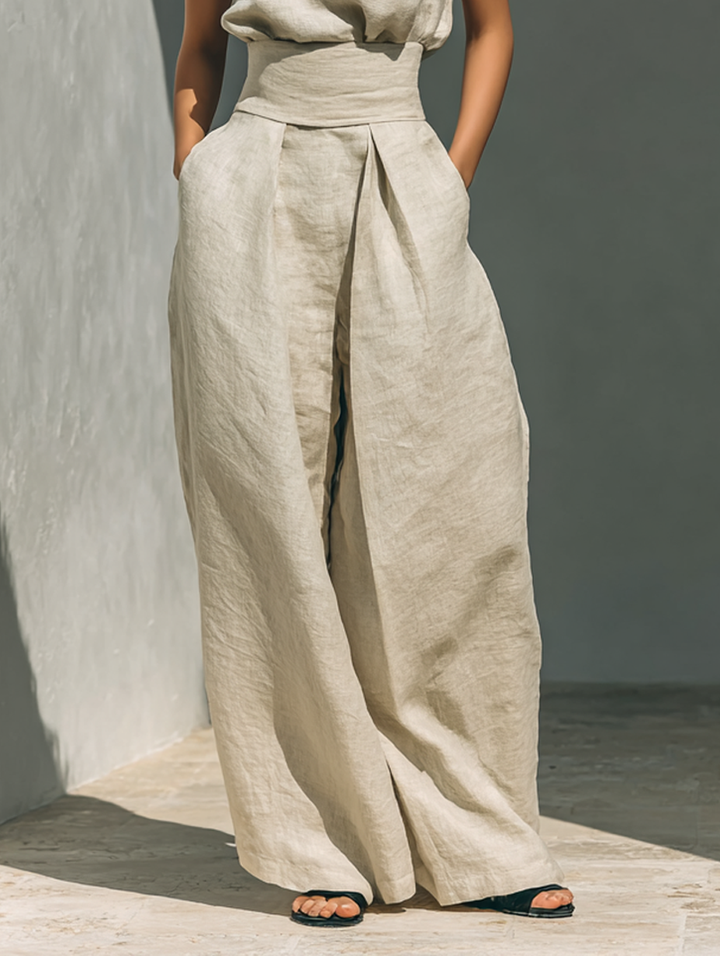 Maria | Minimalist Linen Set