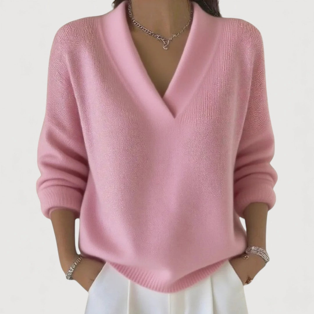 Merlie | Relaxed V-Neck