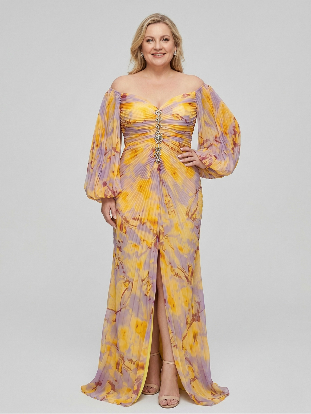 Bellamy | Elegant Dress with V-Neckline