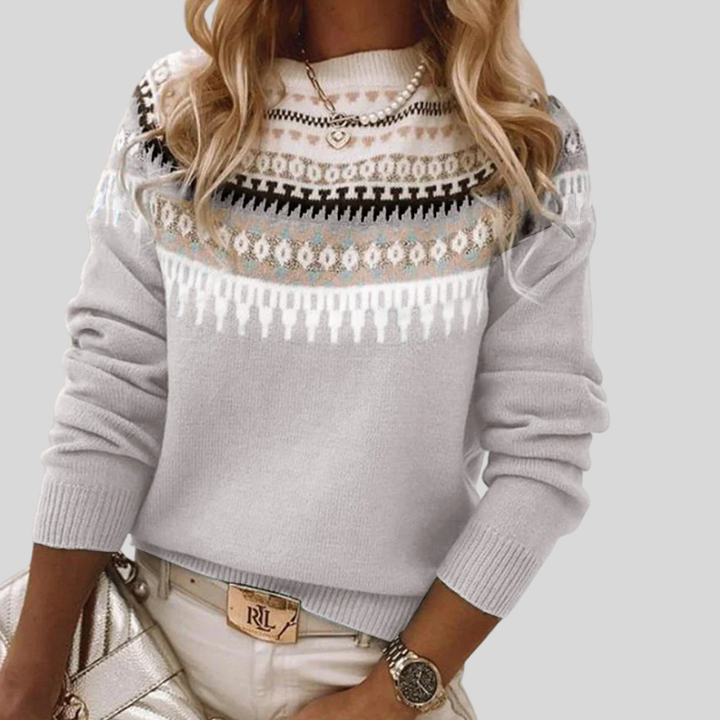 Avery | Fair Isle Knit Jumper