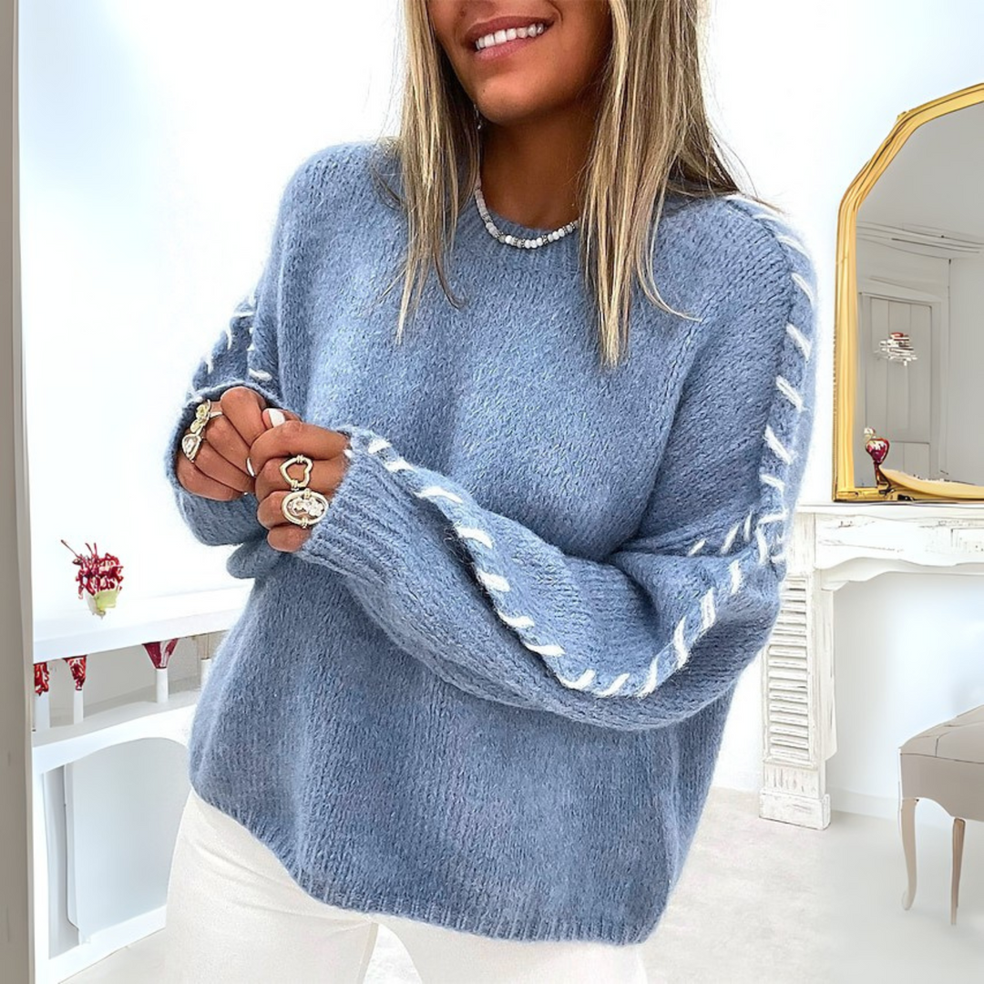 Tally | Cozy Round Neck Jumper