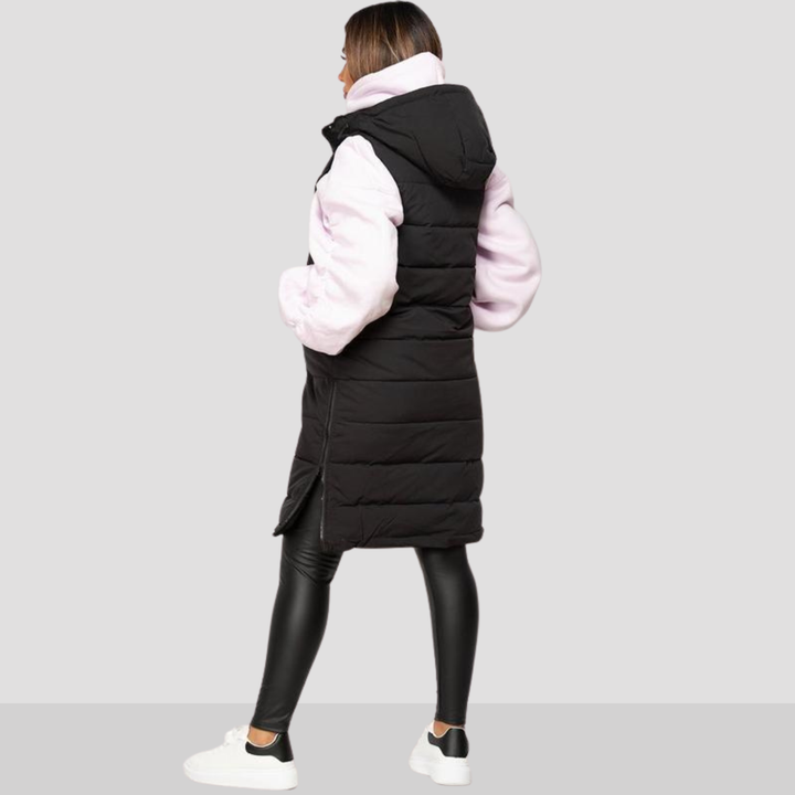 Sidra | Comfy Long Hooded Puffer