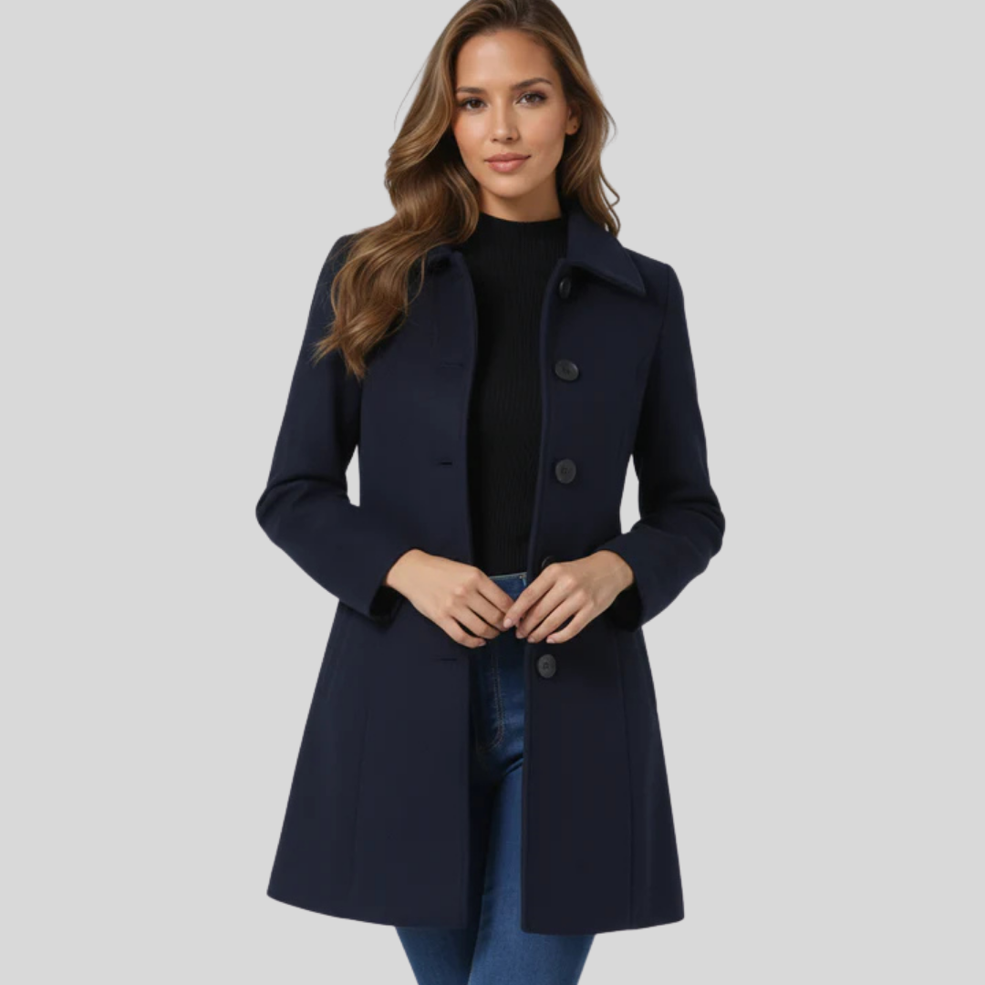 Josephine | Single Breasted Winter Trench Coat