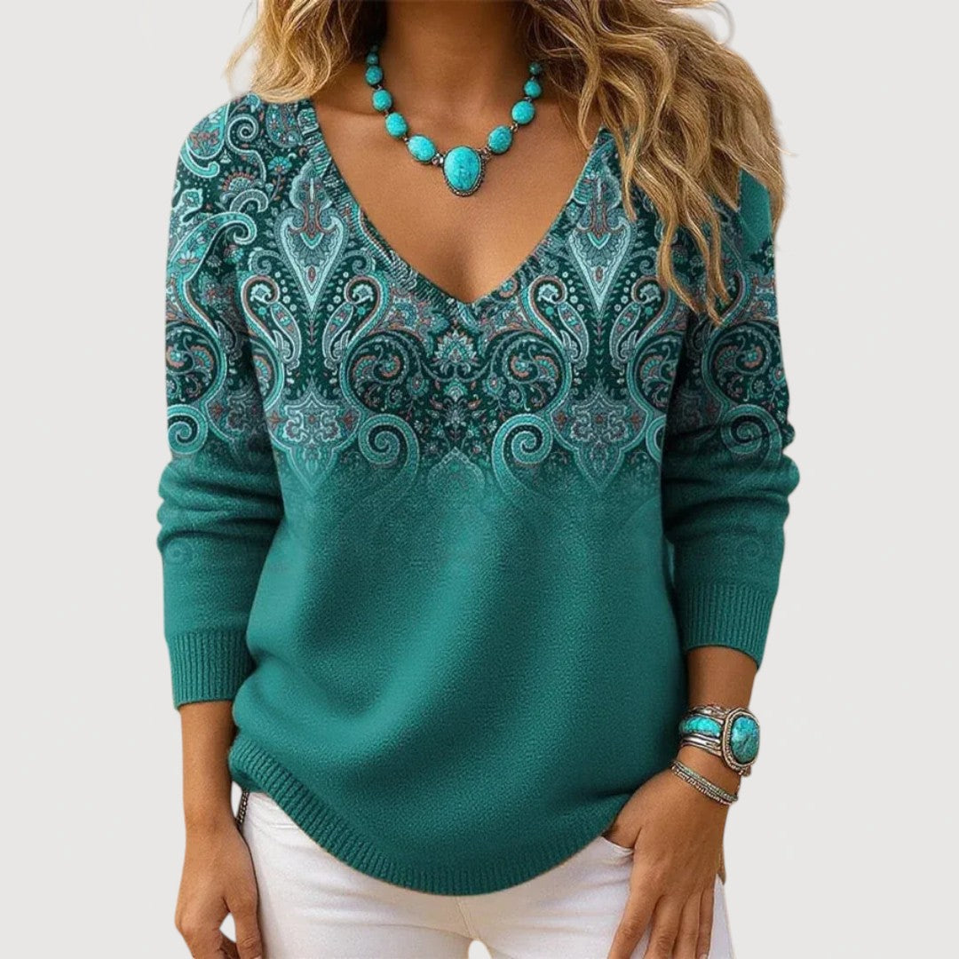 Althea | V-Neck Top