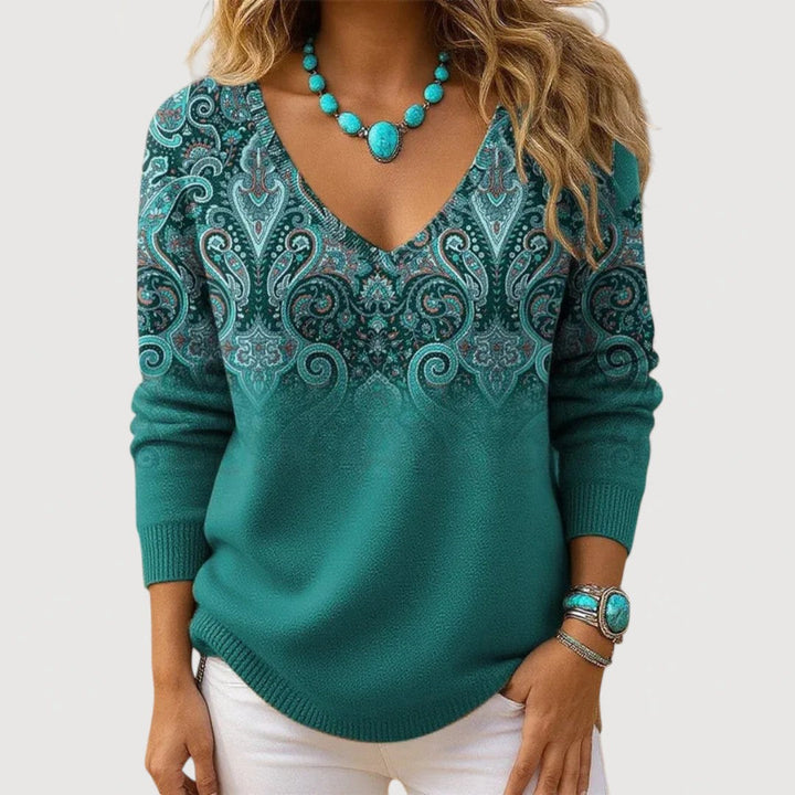 Althea | V-Neck Top