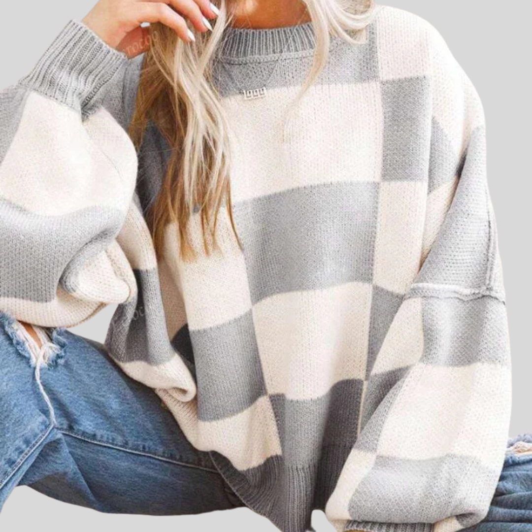 Reverie | Casual Plaid Jumper