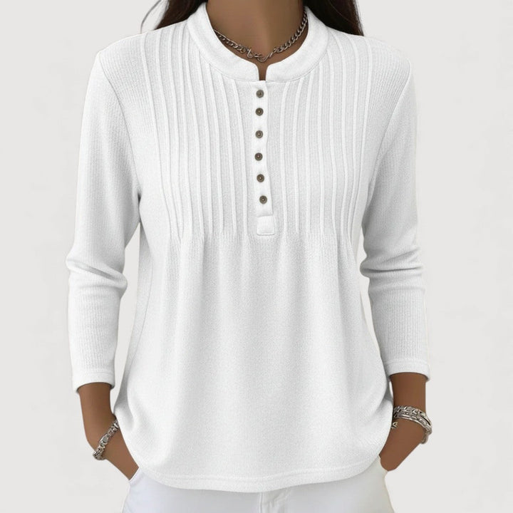 Elodia | Button Knit Top