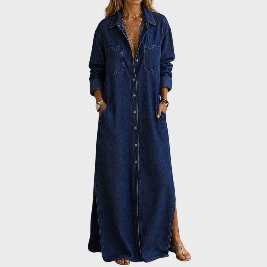 Delana | Button Dress